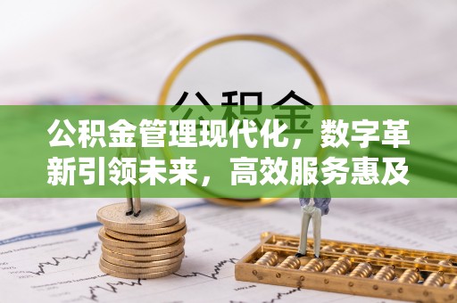 镇沅公积金管理现代化，数字革新引领未来，高效服务惠及民生