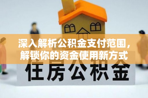 镇沅深入解析公积金支付范围，解锁你的资金使用新方式