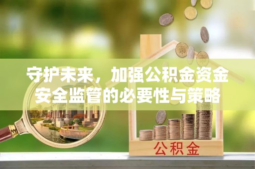 镇沅守护未来，加强公积金资金安全监管的必要性与策略
