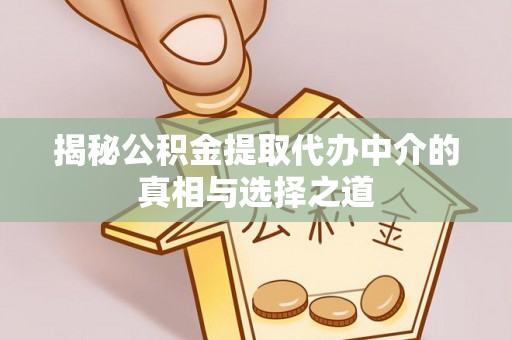 镇沅揭秘公积金提取代办中介的真相与选择之道